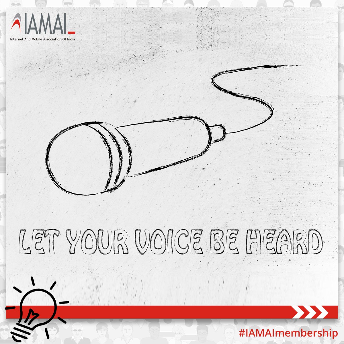 IAMAIForum's tweet photo. Don't just follow the news. Influence digital trends, make the news by becoming an IAMAI member and make your voice heard. #DigitalTrends #IAMAI #IAMAImembership #BecomeAMember #VoiceOfTech https://t.co/QLO7WMc3wf