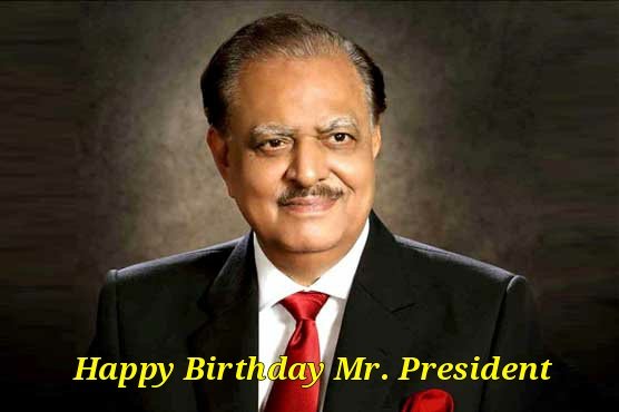 Wishing President Mamnoon Hussain a very happy birthday. He is 77 today. 