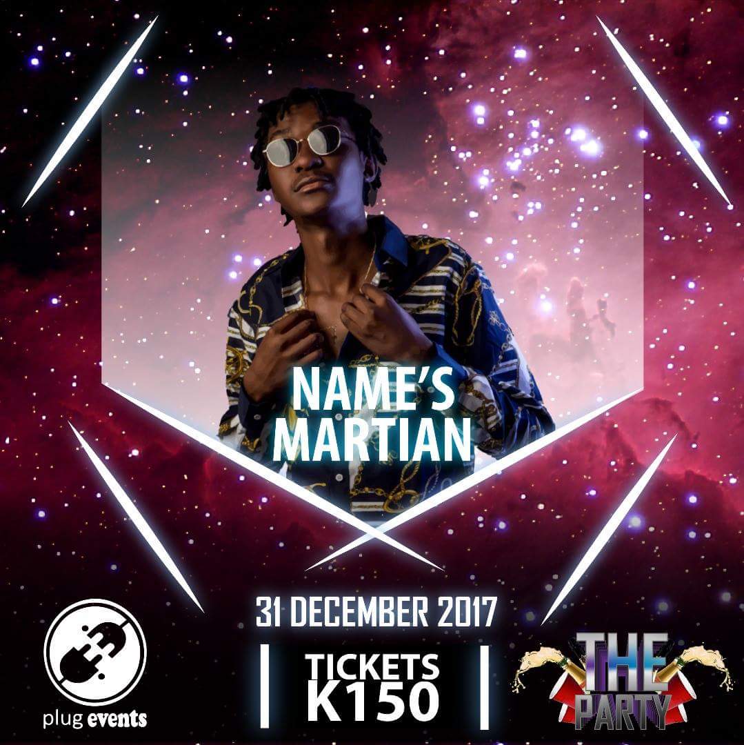 PlugEvents's tweet photo. LOOK WHO JUMPED ON THE WAGON.
Names Martian A TRAP SOUL AND HIP HOP ARTIST CURRENTLY MAKING WAVES FOR HIS COUNTRY AND BRINGING A NEW SOUND TO ZAMBIAN HIP HOP.
CATCH HIM LIVE IN PERFORMANCE AT THE PARTY ON THE 31st DECEMBER AT PAARK EXTREME.
YOU DON'T WANT TO MISS THIS
#THE_PARTY https://t.co/hda0zM3CD6