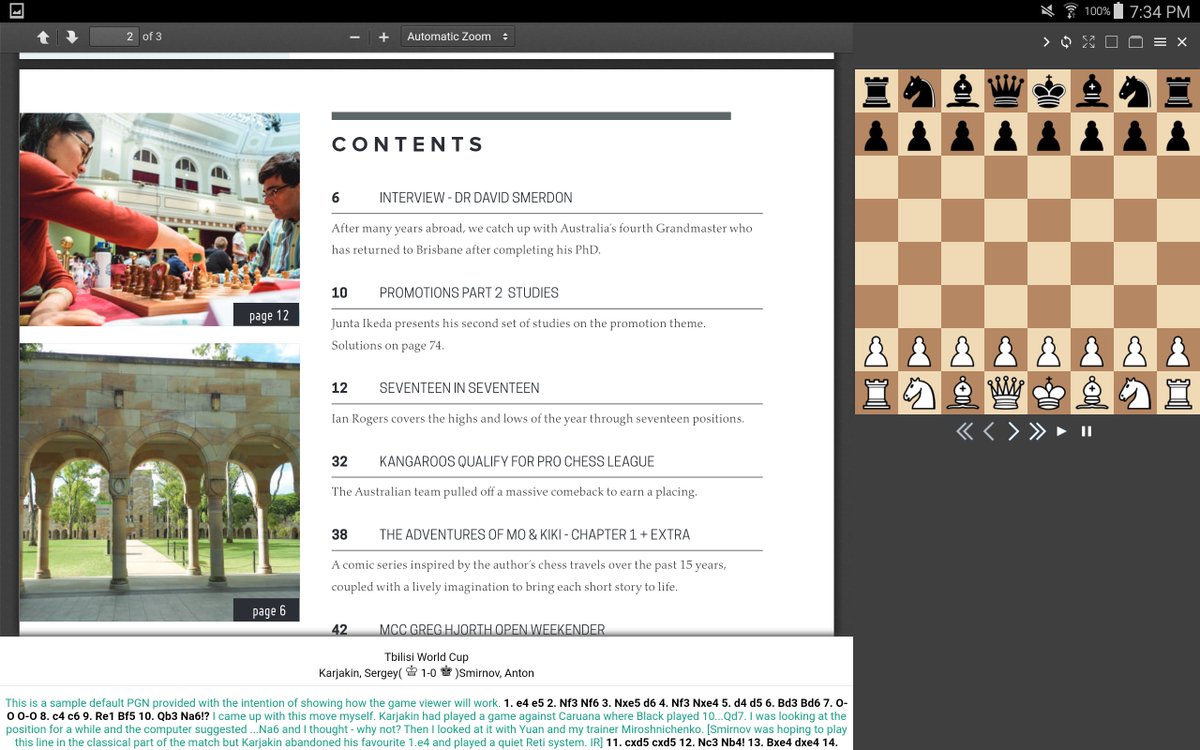 50MovesMagazine's tweet image. Our new Digital App is now available for download on Android and iOS. 
#chess #chessmagazine #chessapp #50movesmagazine #trendychess