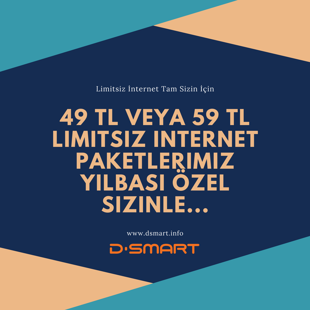 Paket Seçimi için dsmart.info adresine isiminizi ve numaranızı bırakın sizi arayalım..