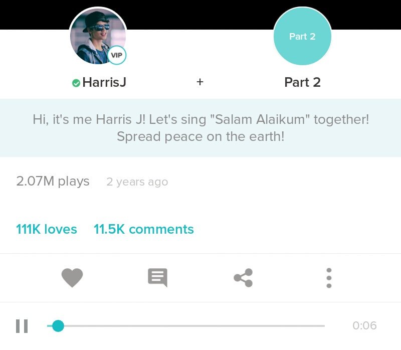 HarrisJJLove's tweet photo. [INFO] you can duet with Harris on Sing! Karaoke By Smule @HarrisJOfficial https://t.co/aW3C87cShr