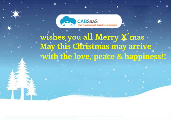 CabSaaS's tweet photo. https://t.co/z3JsQwsXpH wishes you all #MerryChristmas May you have good health, success in business and new achievements! https://t.co/XTO6DgDVdB