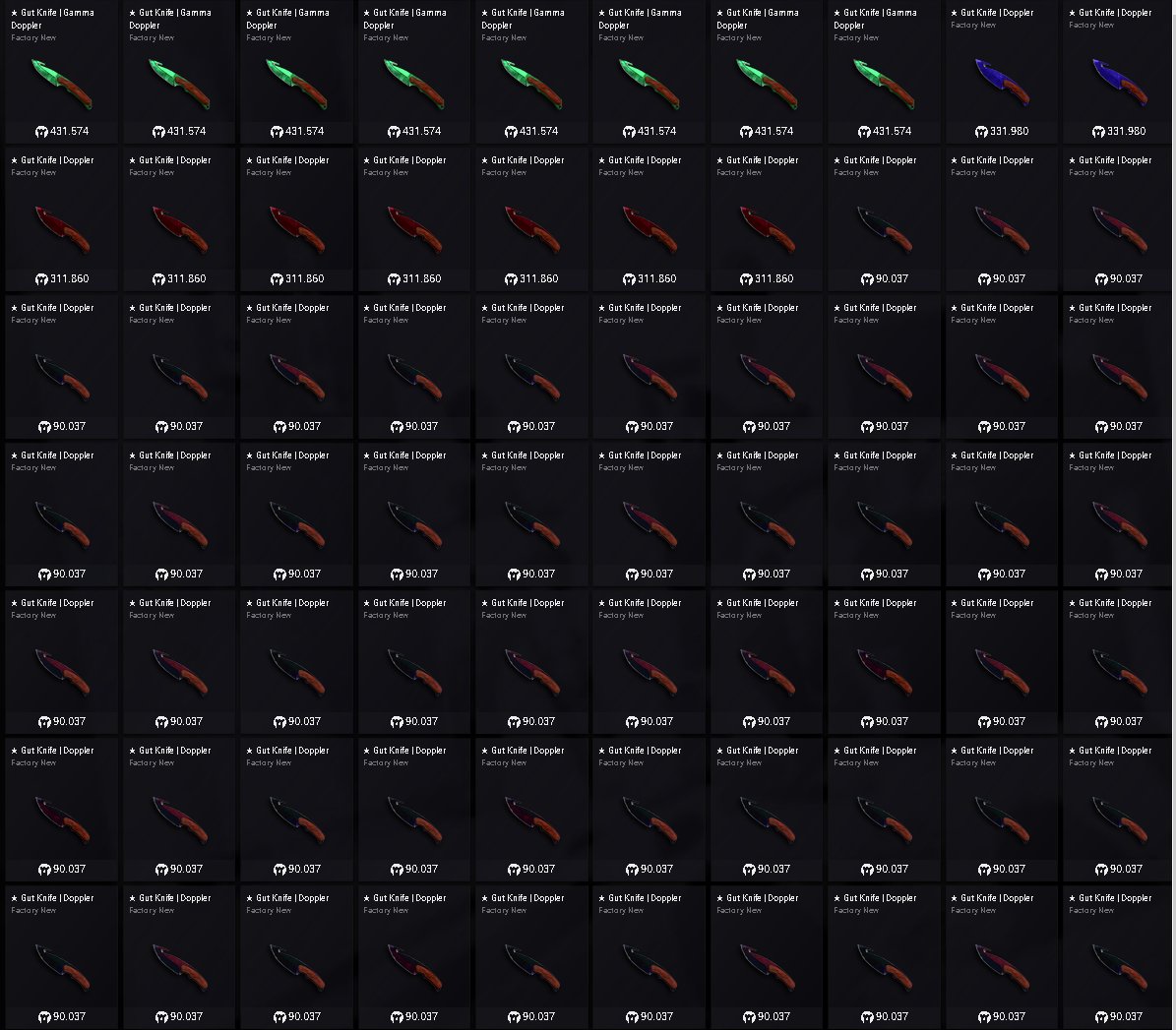 gamdom's tweet photo. Ez knives! 🤶🎁 https://t.co/2iLZU3jDMz
