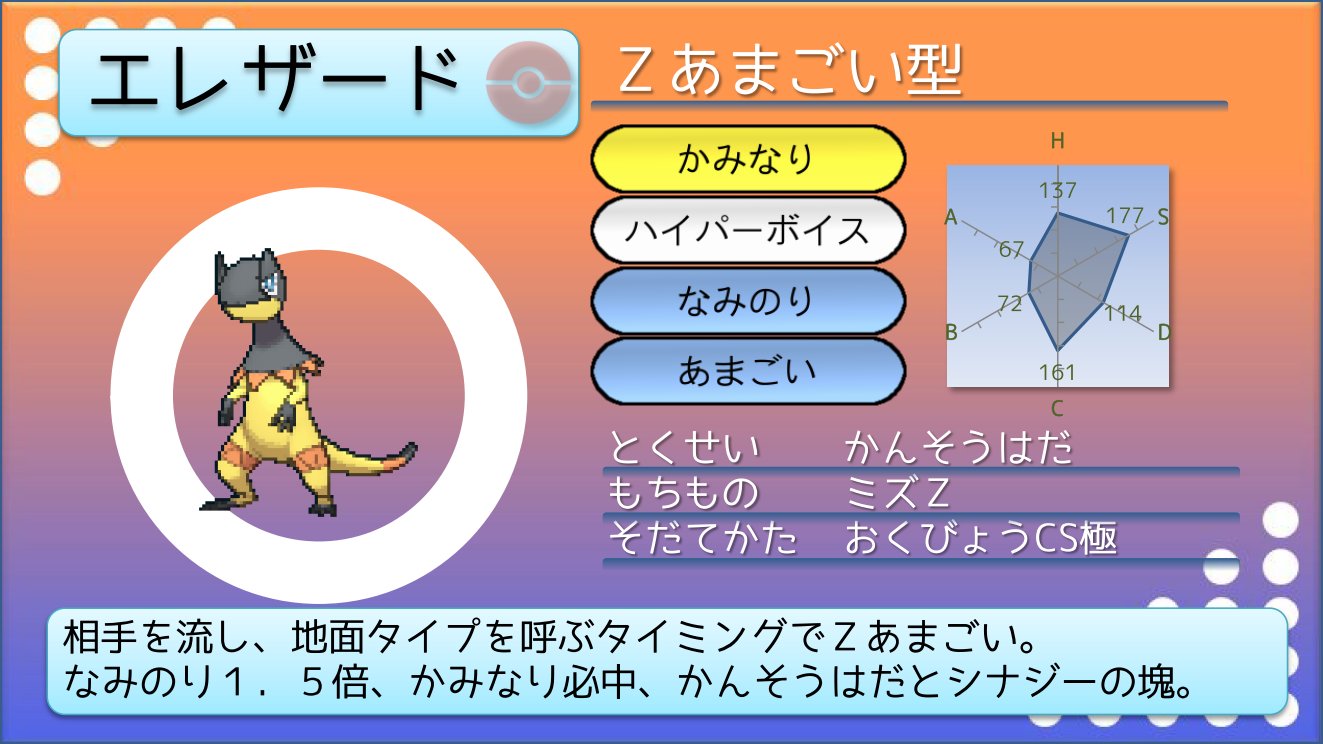 てつぼう ポケモンusum育成サンプル 竜舞フライゴン ちょっと酷評になるんですが 竜舞覚えるのが二世代遅かった 今フェアリーが多すぎて ドラゴンは逆鱗ぶっぱできないこともあり 正直パワー足りてないです 特殊 両刀型やとんぼがえり搦めて器用