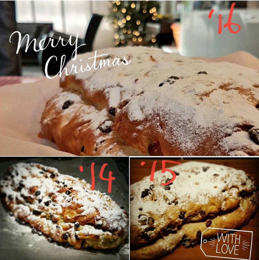 Vakantie! En die start met mijn enige éigen traditie: kerstbrood bakken. 
Naar recept van <a href="/BijRobert/">Robert van Beckhoven</a> dit jaar. 
meesterlijkbrood.nl/instructievide…