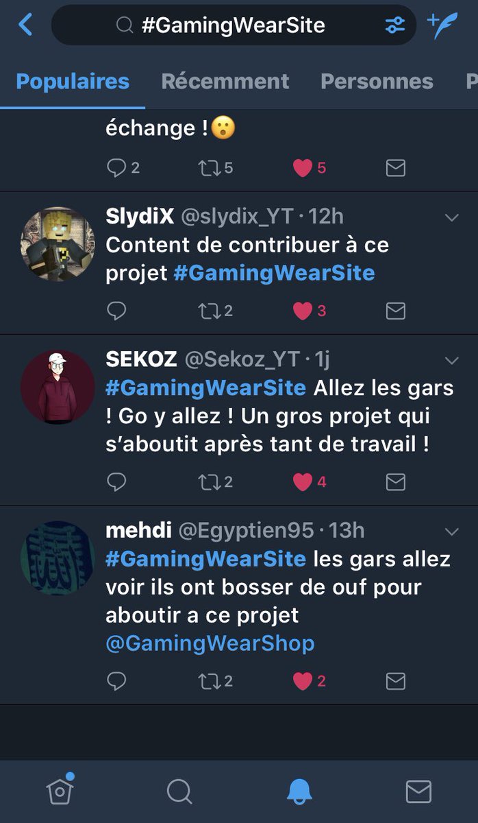 GamingWearShop's tweet photo. Un grand MERCI à tous ceux qui ont publié avec le #GamingWearSite ! (on vous contacte en privé😇) Continuez, et n’hésitez pas à en parler à vos amis, famille, etc. qui adorent les jeux vidéos, films, manga et séries 😉 N’oubliez pas de mentionner notre twitter dans vos tweets !😅 https://t.co/IvT8i9ruVd