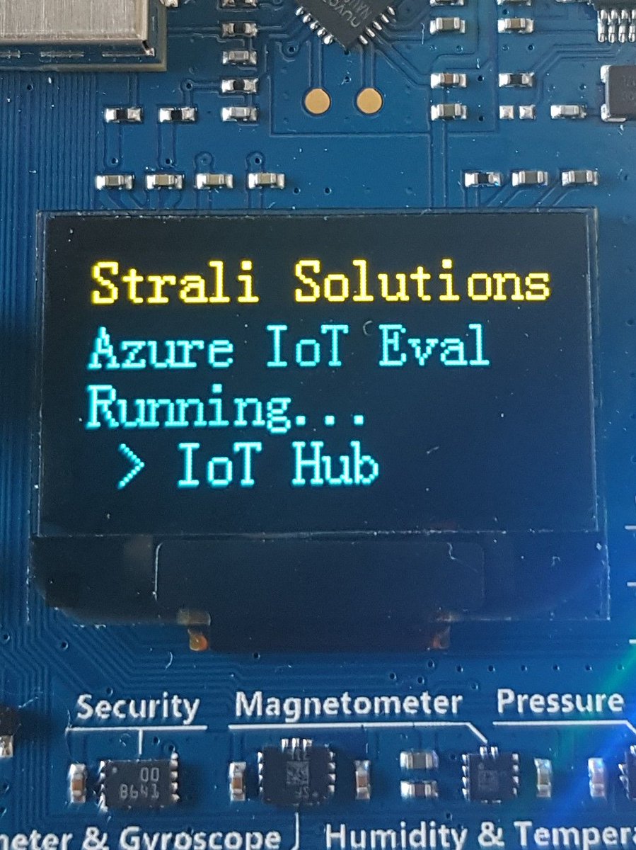 achildrenmile's tweet photo. Getting started with #Azure #IoT. Great examples can be found here: https://t.co/2lu3U9t0FN
Need help? Happy to help => https://t.co/iuzJNYnZGA
#IoTSuite #MXDevKit #CustomIoTSolutions #StraliSolutions https://t.co/NDGoXRGTKO