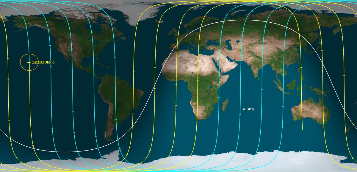 OrbitOps's tweet photo. Iridium 6 path - in reentry window now.
https://t.co/O4H3PefKHY
https://t.co/2RIQZeoWZP https://t.co/XxncctBf2i