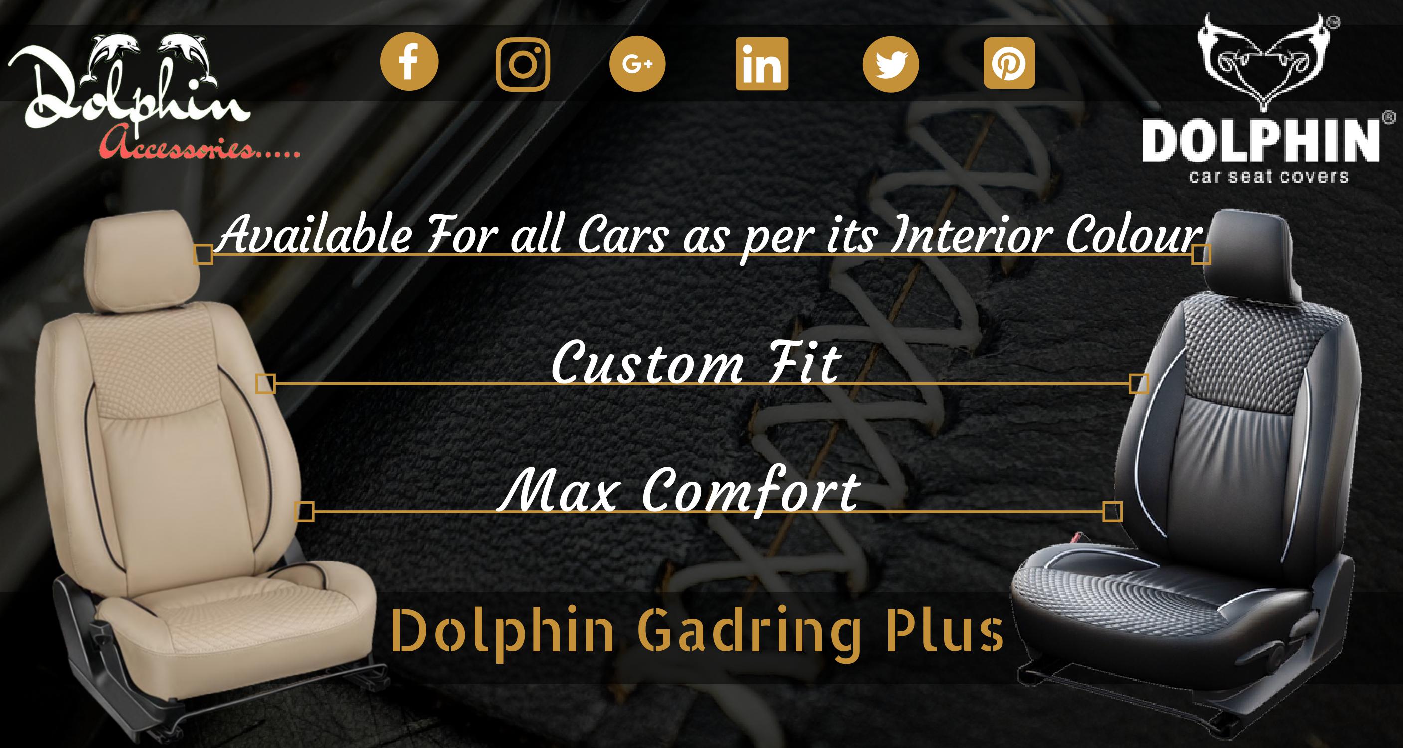 Dolphin seat covers for ecosport top