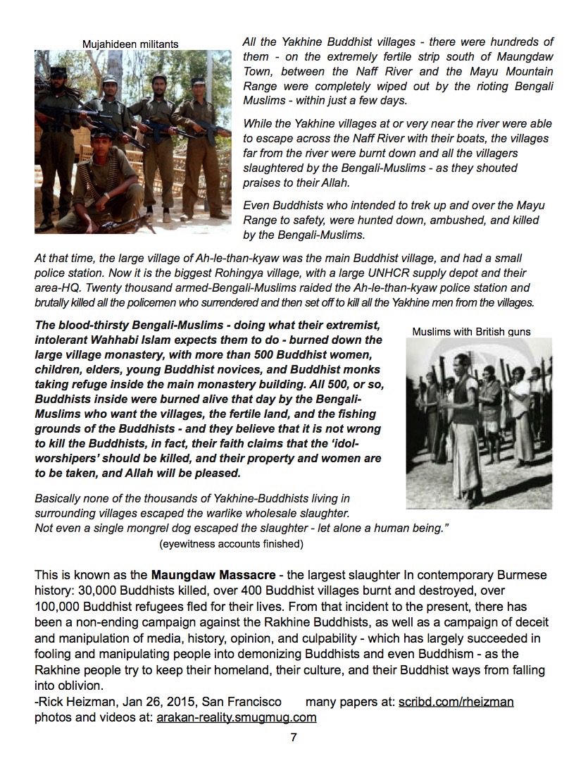 QUOTES FROM BRITISH, EYEWITNESSES, AND OTHERS
MANY DECADES AGO ARE REVEALING part 2
British Officials, Record Keepers wrote about attacks, intolerance, ethnic cleansing, that still continues - against the Buddhists #Rohingya #Rohingyas #RohingyaCrisis #RohingyaGenocide #Genocide