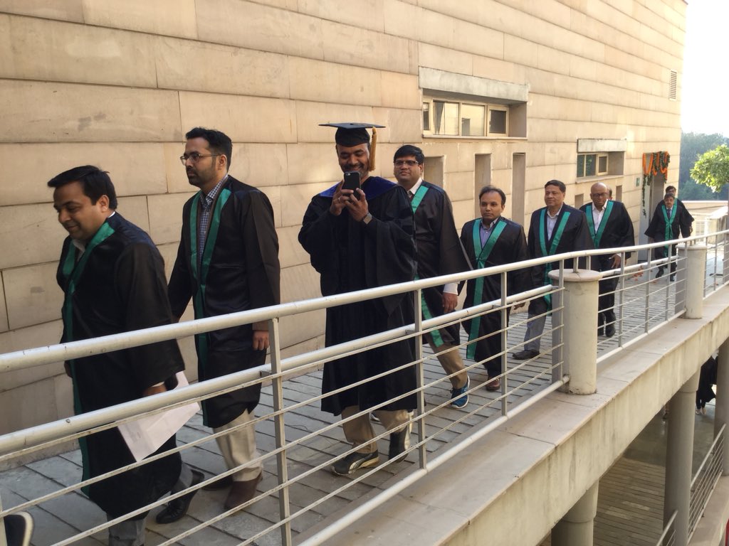 IIITDelhi's tweet image. Academic procession for the sixth convocation

#IIITDConvocation #classof2017