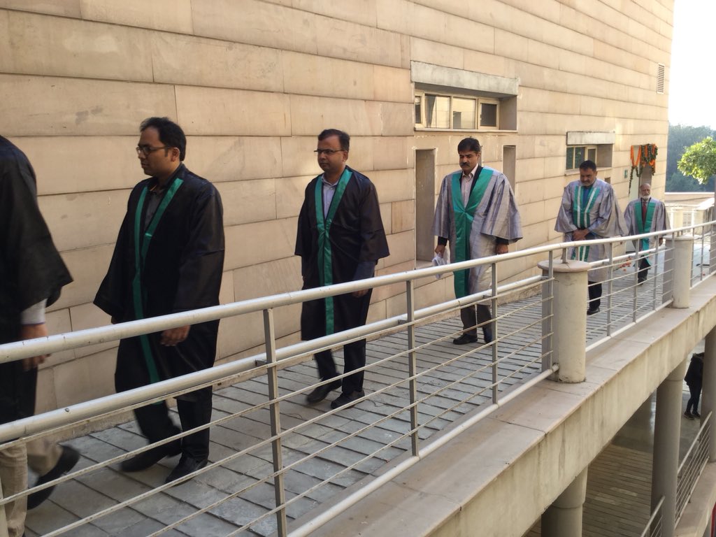 IIITDelhi's tweet image. Academic procession for the sixth convocation

#IIITDConvocation #classof2017