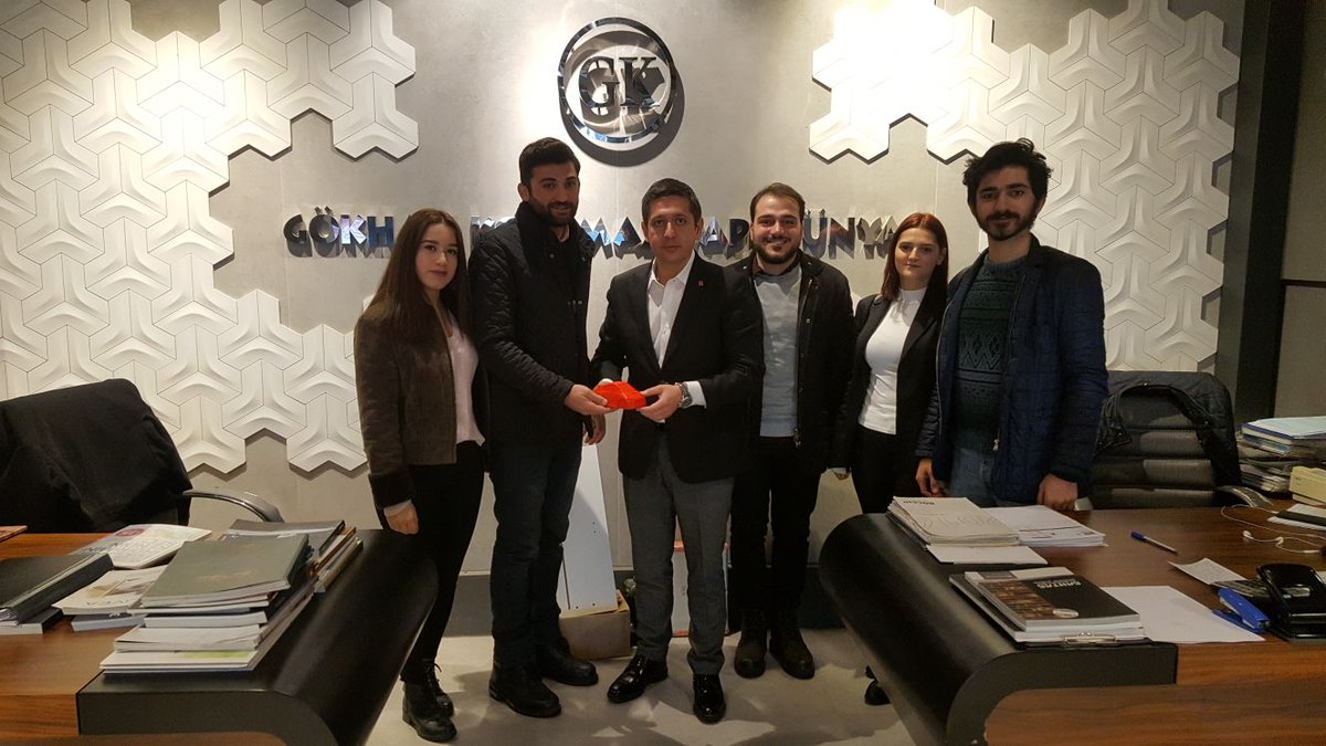 Bizi ofisinde ağırlayan manevi olarak yanımızda olduğunu gösteren ve 5 ocakta yönetim kurulunda projemizi gündeme getireceğini ifade eden <a href="/gknkmz/">Gökhan KORKMAZ</a> Beye sonsuz teşekkürlerimizi sunuyoruz. #sauemt #sakaryagiad 🇹🇷🚗