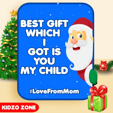 KidzoZone's tweet image. Happy Christmas!🎄 #kids #marrychristmas #LoveFromMom #Mom #Christmas