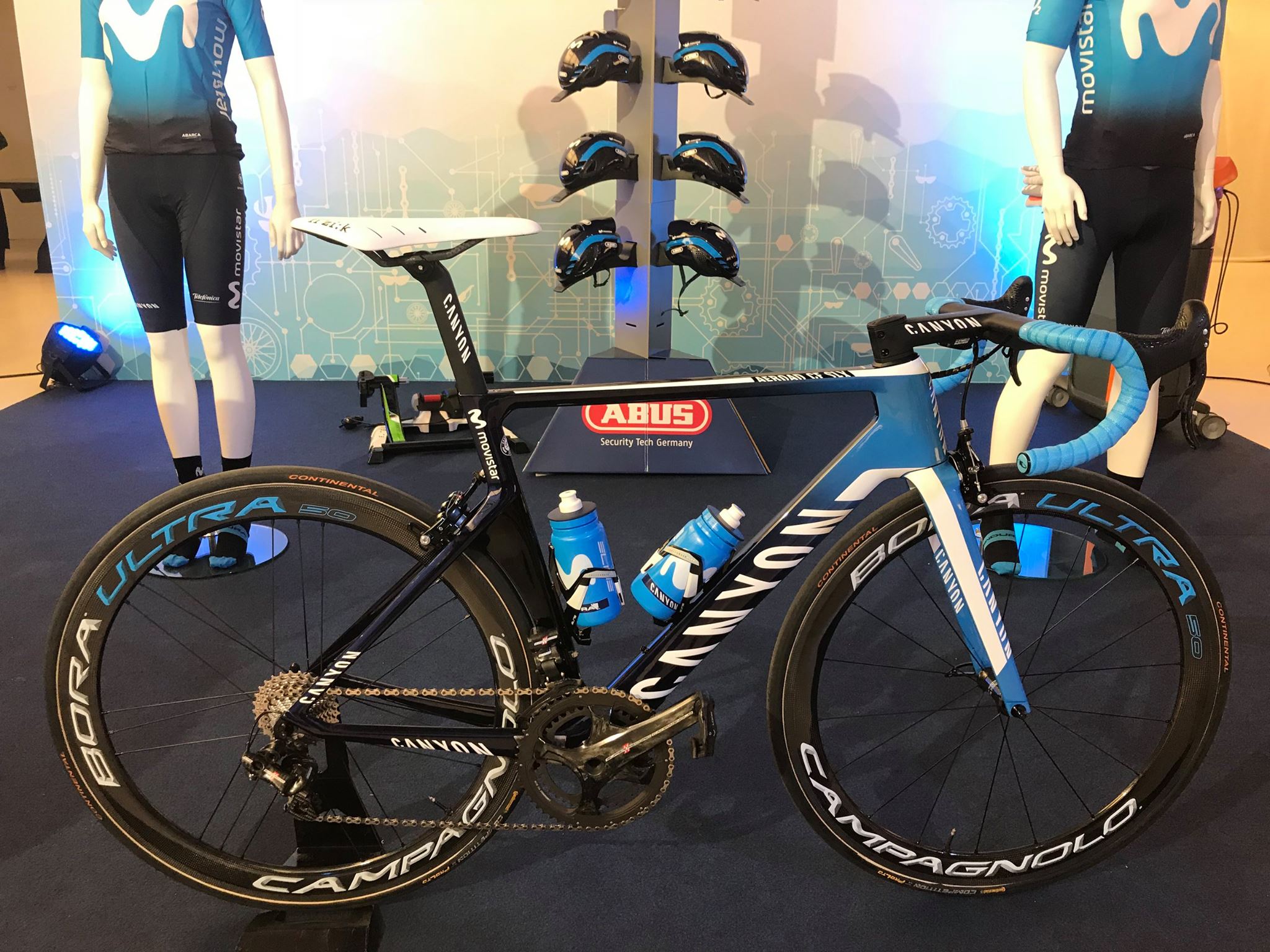 CANYON エアロードCFR 2021モビスターカラー キャニオン2021新エアロ