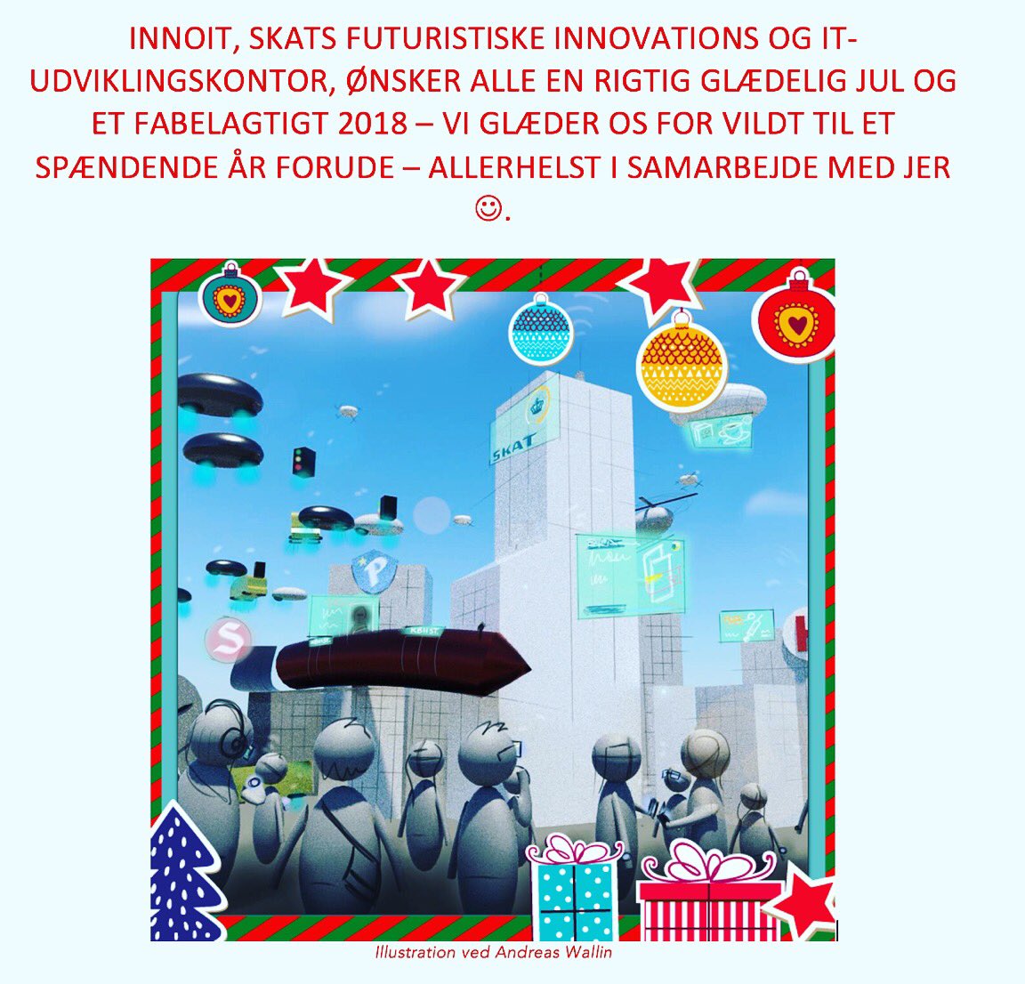 Glædelig jul 🌲🌟❤️ #offino #NewTech <a href="/Skattefar/">Skattefar</a> #innoit