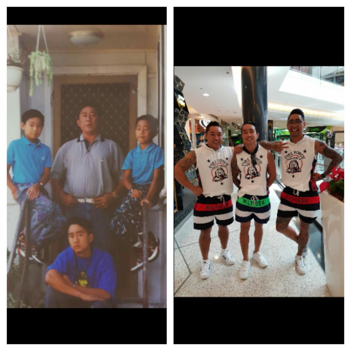 BadatoReinhardt's tweet photo. My 2baby brothers by my side😊.
They got it wrong, the pic in the left was only taken 15yrs ago, not 25yrs ago😉
Hehehehehe
#badato https://t.co/lKU2yVPXQj