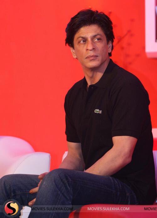 Shah Rukh Khan (<a href="/iamsrk/">Shah Rukh Khan</a>) at Don 2 Promotions at Microsoft Pictures.
#6YearsOfDon2