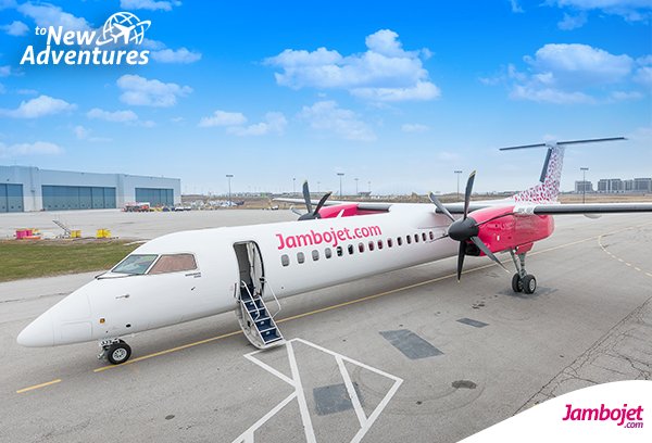 xtiandela's tweet photo. Planning to go the coast this festive season in style, conform and at the best rates in the country? @FlyJambojet got you covered! Book your flights on https://t.co/OPcwcnj4Zg now!! They just acquired two new turboprop aircrafts for you!! @KoinangeJeff #DoMoreInCoasto https://t.co/4932hb9zKq