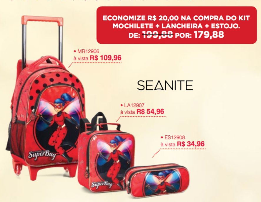 mochilas escolares itapuã calçados