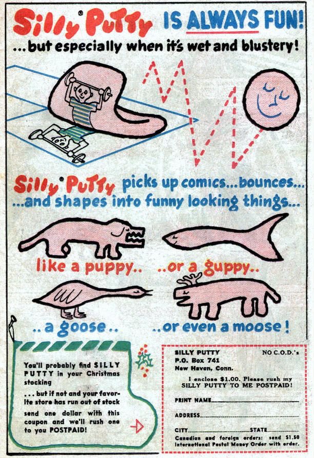 silly putty comics