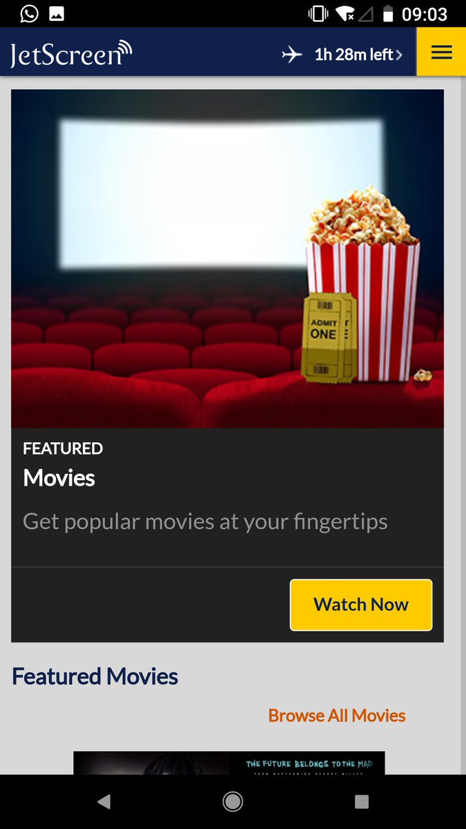 seancouto's tweet image. Happy Holidays and #JetScreen - a perfect combination @jetairways Entertainment on your own device in domestic skies.