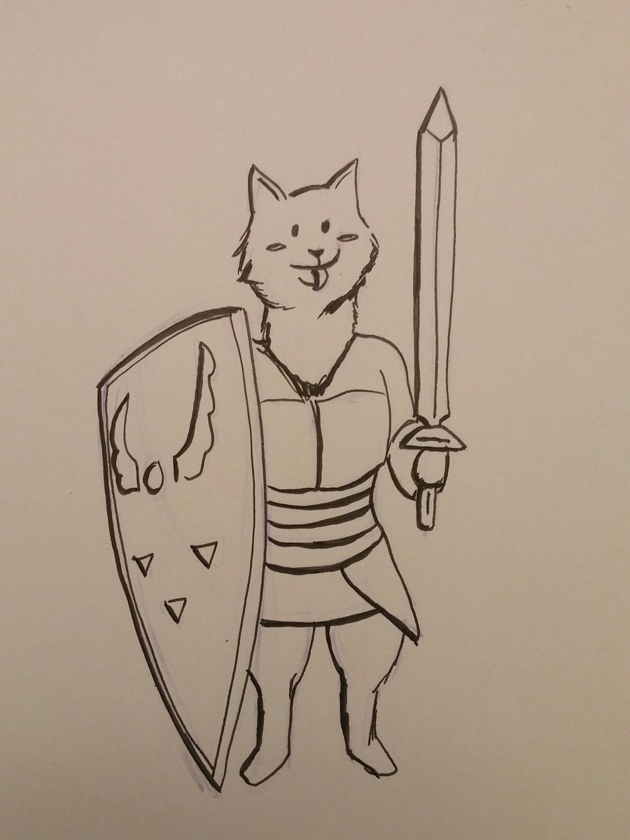 Cyber54prime's tweet image. 7 days of #undertale day 7 (final)
Theme : favorite not main enemy 
#lesserdog