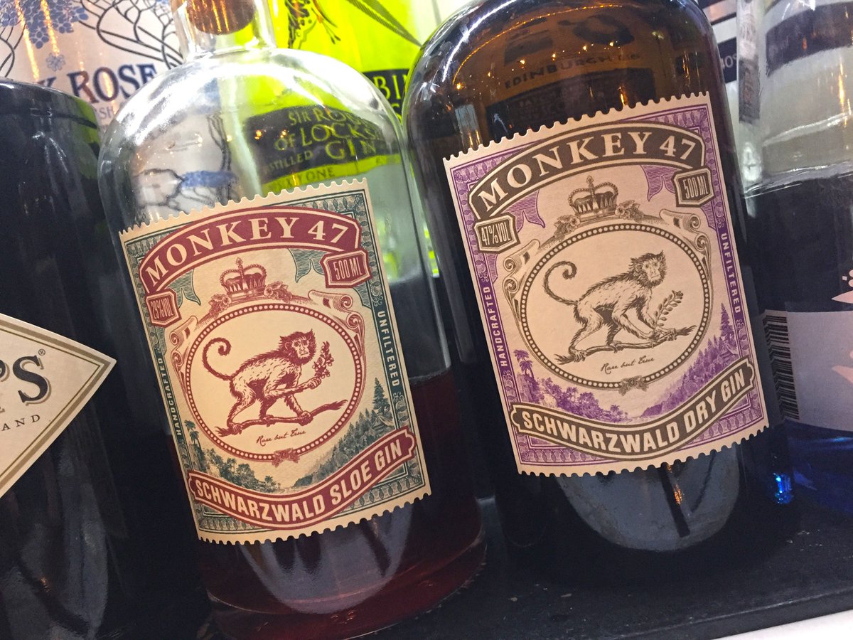 The main ingredient of Monkey 47 Schwarzwald Sloe Gin is blackthorn – or sloe as it is better known – a plant steeped in myth and legend. Find out more at The Gin Palace, open from 12 today! #monkey47 #gin #ginlovers #ginsup