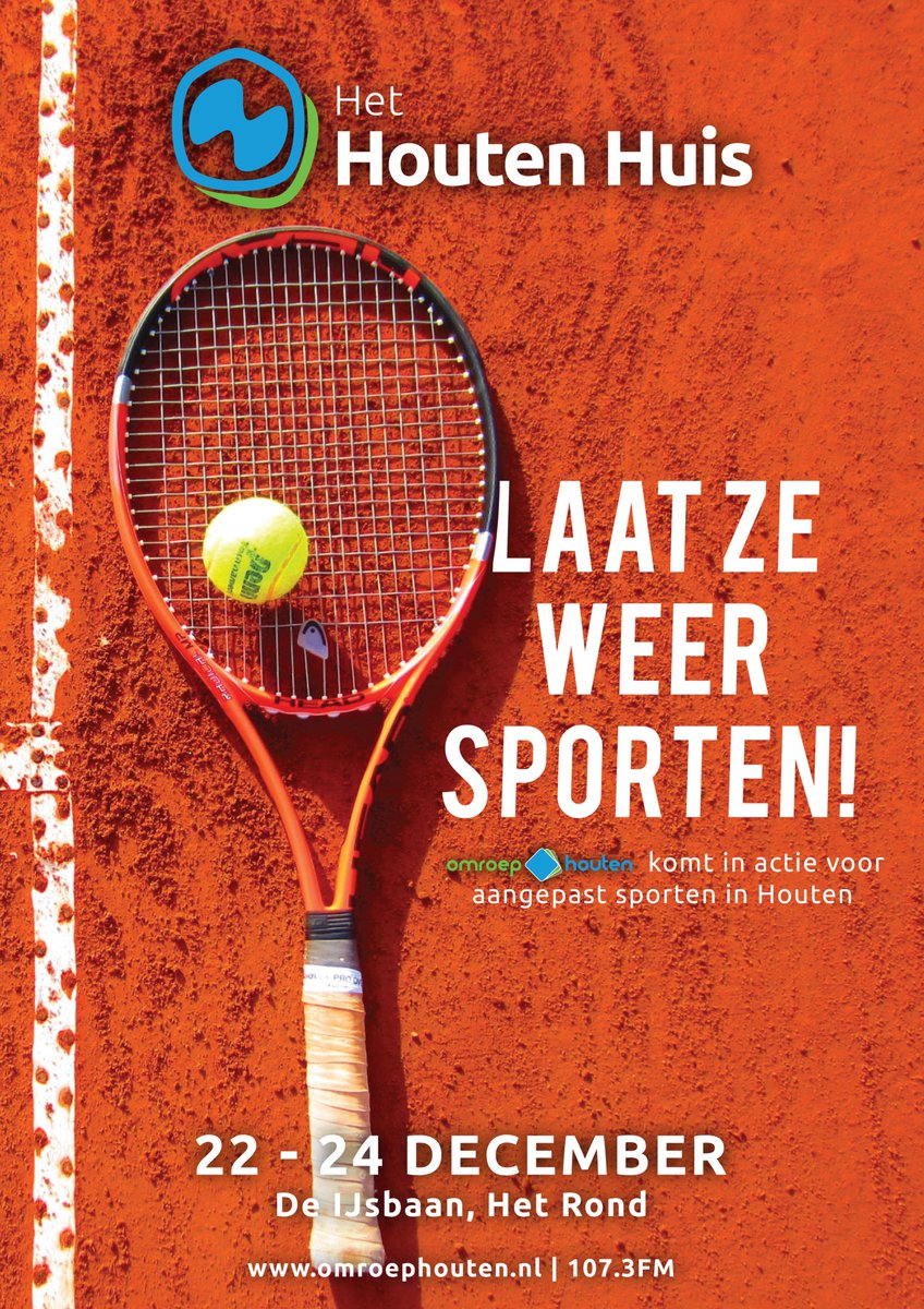 Vind jij ook dat iedereen moet kunnen sporten? Vraag dan een plaat aan. Kom langs of doneer-online via: doneeractie.nl/het-houten-hui…