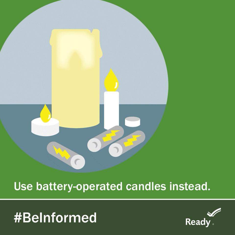 CedarFD's tweet photo. Day 11 - Celebrate the holidays without burning down the house. These candles can look, smell, and feel like the real thing. Stay safe this winter: https://t.co/8Y1GwrcXUY https://t.co/AAA2V6MXkW