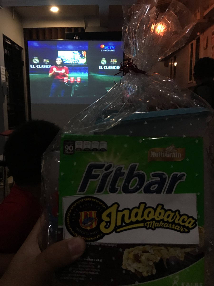 Thank you hadiah nya <a href="/INDOBARCA_MKSR/">PB INDOBARÇA MKSR</a> #ElClassico #Barcelona #RealMadrid #RealMadridBarcelona