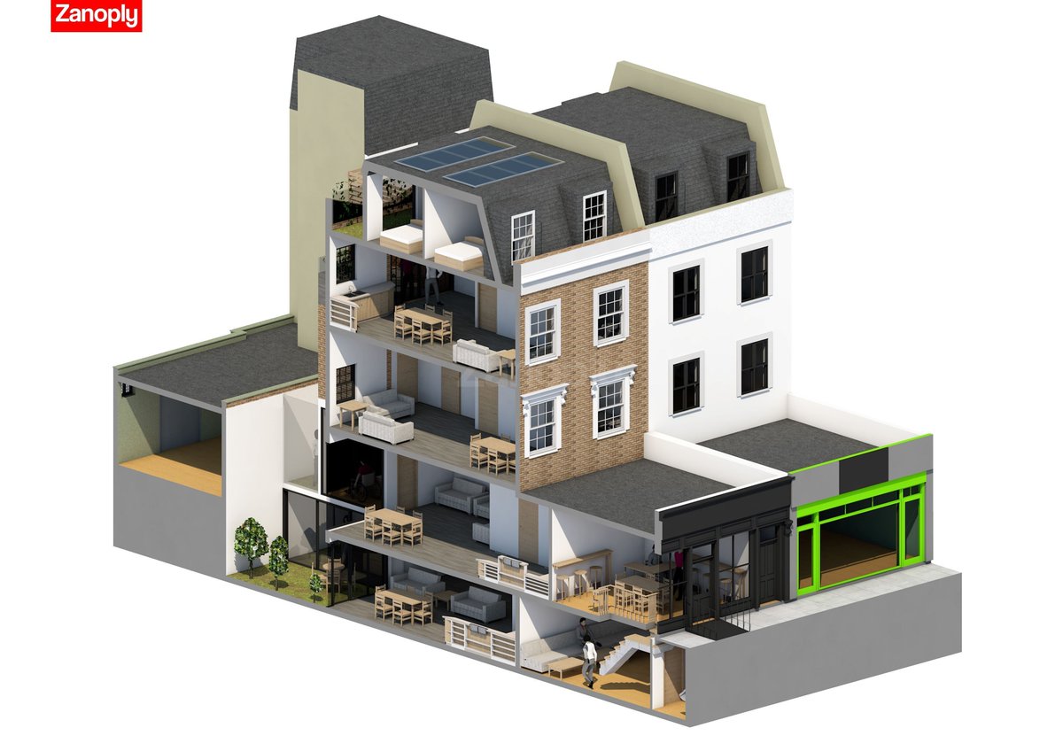 zanoply's tweet photo. A fully integrated #3Dmodel of your site is created from scratch as a foundation to diligently craft a residential #flatconversion scheme. https://t.co/nyoV9S1tea
