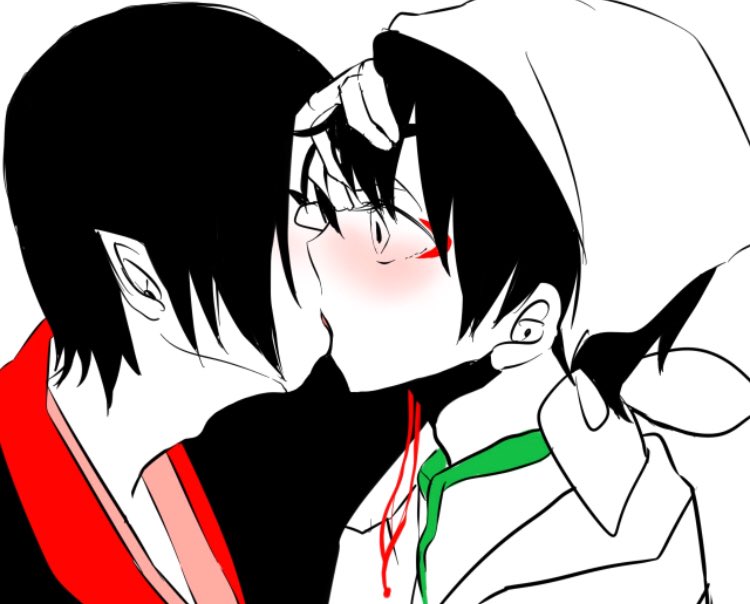 腐 ふぅって呼んで 在 Twitter 上 鬼灯の冷徹キス集 鬼灯の冷徹 鬼灯 白澤 腐向けイラスト T Co Epm4ffc23h Twitter