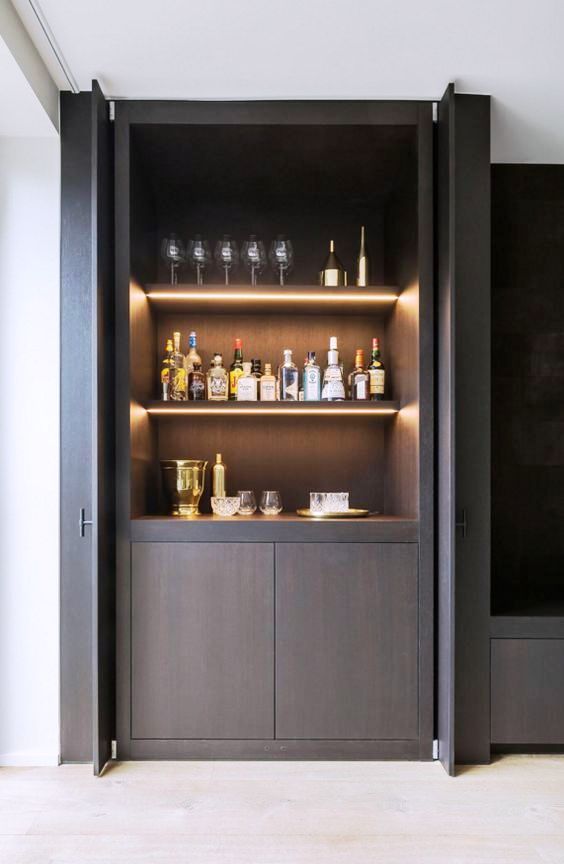 Mini Bar Cabinet Ideas