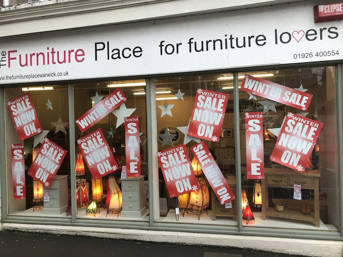 FurnitureLover's tweet photo. Hello all we are now shut for our Christmas break, and will be back on Wednesday 27th at 9:00 which is when our SALE starts.
This year we have some stunning savings so come and grab a bargain. 
Happy Christmas to all of our customers both old and new 
THE FURNITURE PLACE WARWICK. https://t.co/xtzY7KygeD