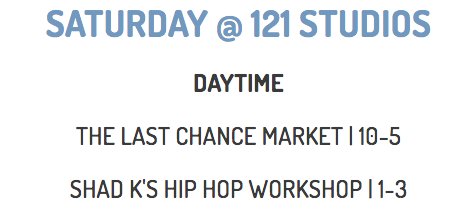 Get to the Last Chance Market Today for your last chance Xmas gift purchasing

10am to 5pm

 <a href="/LDNspectacular/">Winter Spectacular</a>