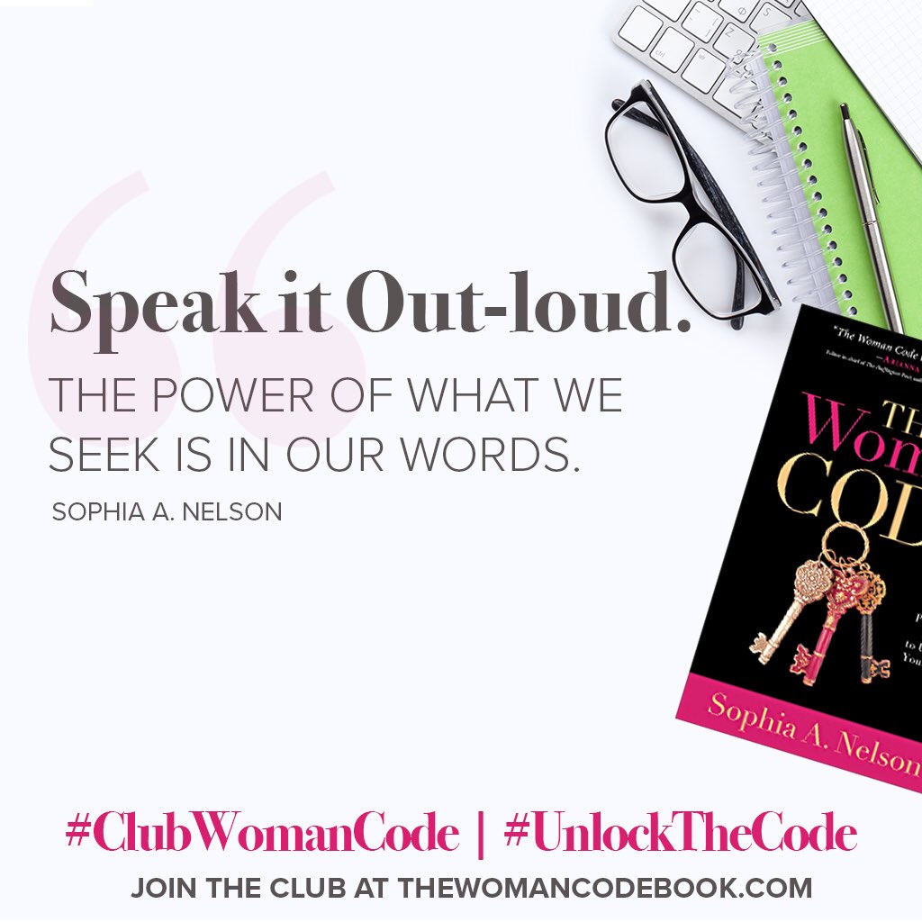 TheWomanCodePB's tweet image. Day #2 of #unlockthecode 
SPEAK IT. You have to Speak it before you can Be it. For the next 8 days until the New Year comes in we are going to help you to get ready for 2018. You need to start now. You can do a vision board. Journal. A gratitude jar. Just Start!