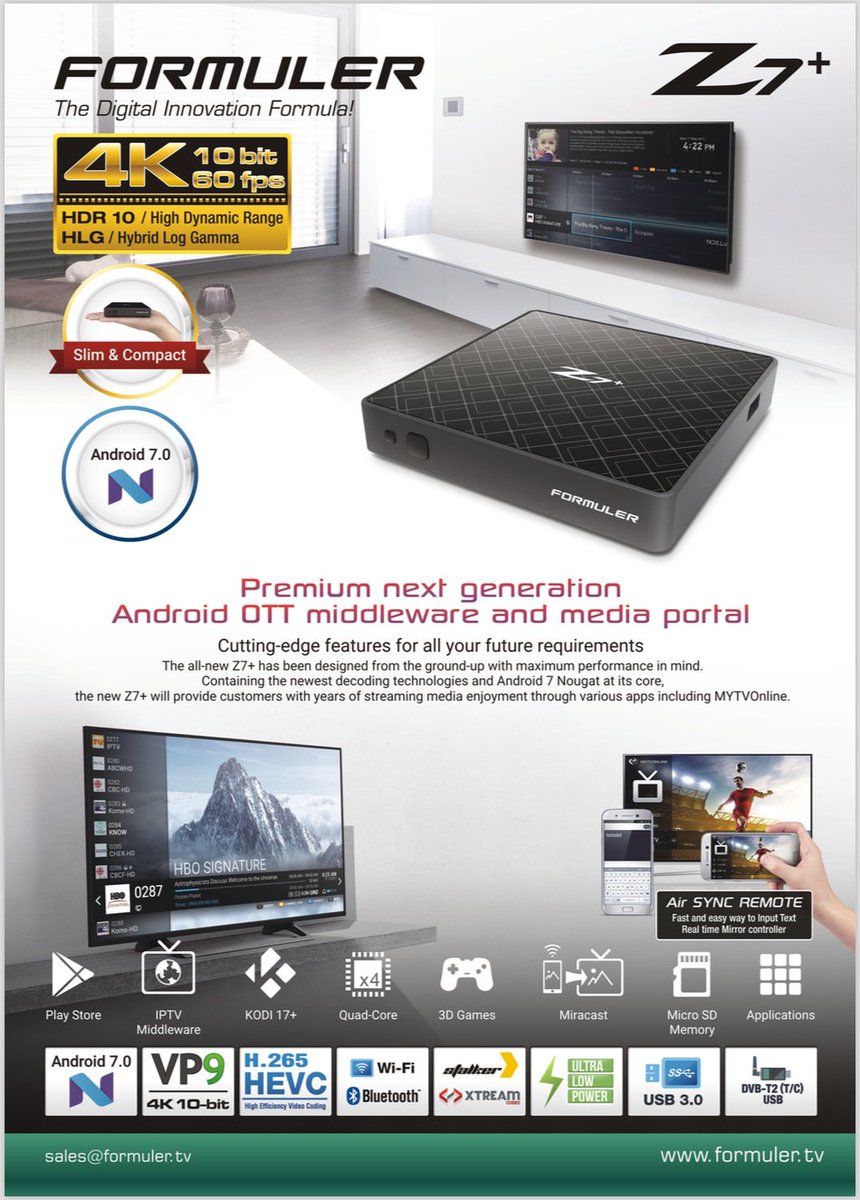 FormulerSalesUS's tweet image. Formuler z7+ Available for US sales.  #formuler #iptv #vaderstreams