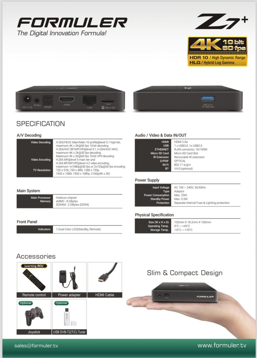 FormulerSalesUS's tweet image. Formuler z7+ Available for US sales.  #formuler #iptv #vaderstreams