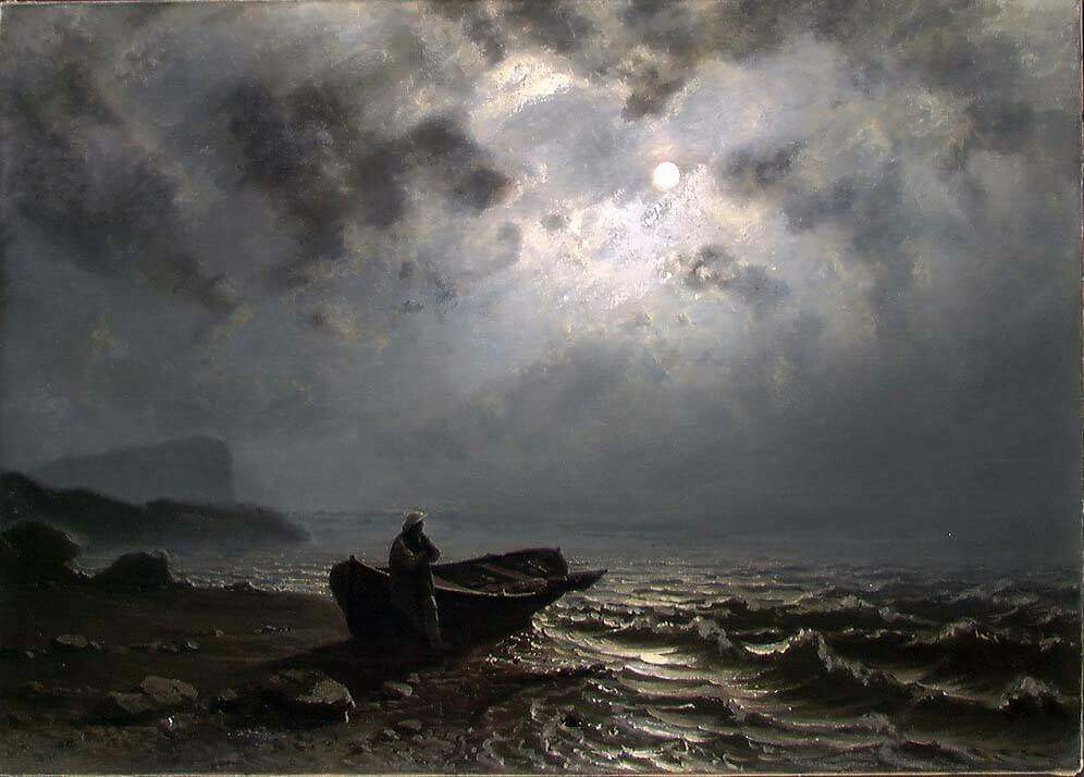 Knud Baade
Moonlight on the Norwegian Coast
1876