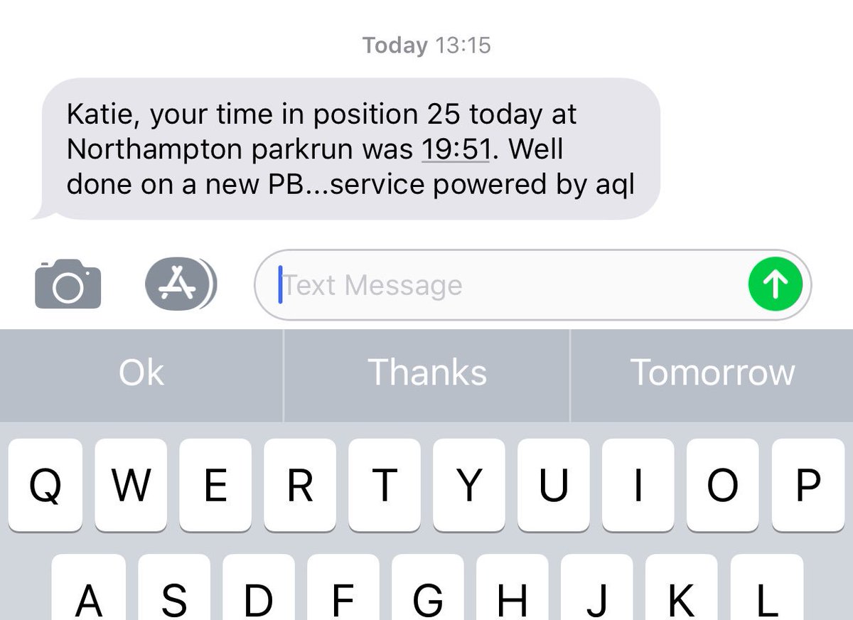 Had to squeeze in one more PB before the end of the year <a href="/parkrunUK/">parkrun UK</a> 🙌🏼

Another sub 20 and 1st Lady 🏃🏼‍♀️

#StrongerFitterFaster #VeryHappy

<a href="/UKRunChat/">UKRunChat</a> <a href="/nationalrunshow/">National Running Show</a> <a href="/runr_uk/">Runr</a> <a href="/RedwayRunners/">Redway Runners</a> <a href="/Just4Running2/">Distance Running</a> @runningblogs <a href="/Womensrunninguk/">Women's Running UK</a>