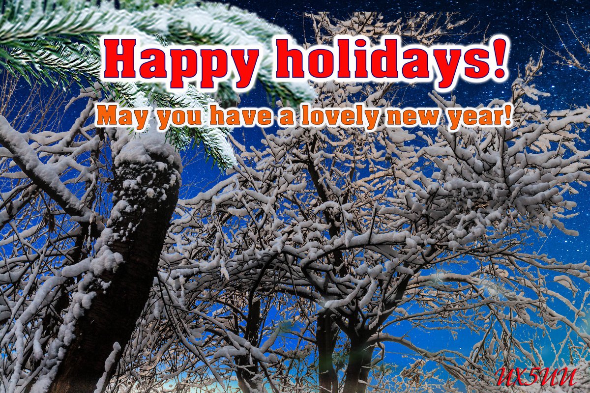 Good wishes from Ukraine! #MX #HNY #UX5UU