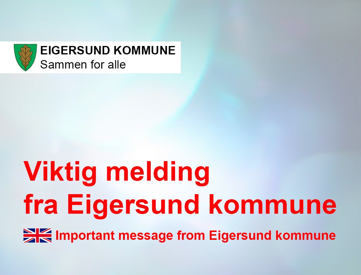 Oppdatert informasjon / Updated Information #Ekstremvær #Birk #EKberedskap #ExtremeWeather eigersund.kommune.no/varsel-om-flom…