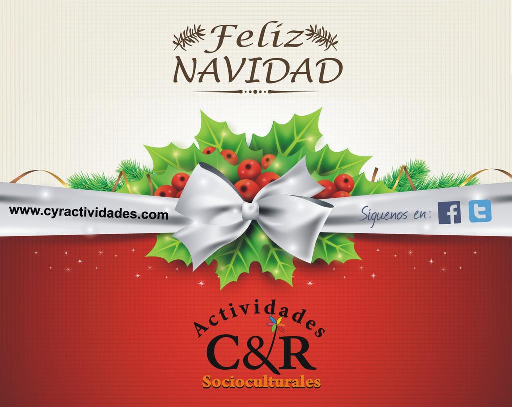 CyR_Actividades's tweet photo. ¡Feliz Navidad a tod@s! 🎄🎁
#Navidad #sueños #Pazyamor #familia #luces #FelizNavidad #merrychristmas #CyR_Actividades https://t.co/MtuYoD5FEG