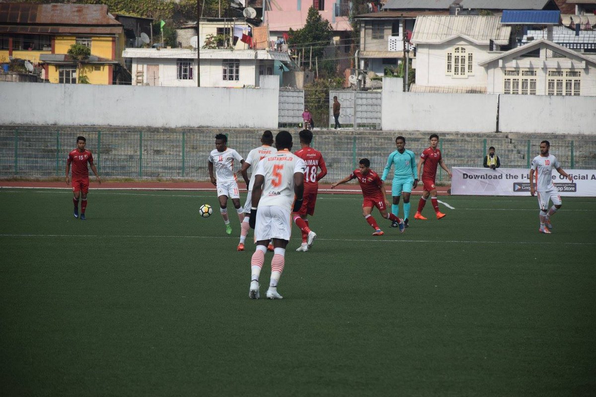ileaguee's tweet photo. Singam Subash Singh makes most of a defensive error late in the game to head in the solitary goal of the match to win the Northeastern derby for NEROCA FC against Shillong Lajong Football Club (SLFC).
#HeroILeague #LAJvNFC #IleagueLive #SportsLeague https://t.co/gEVda7HXO6