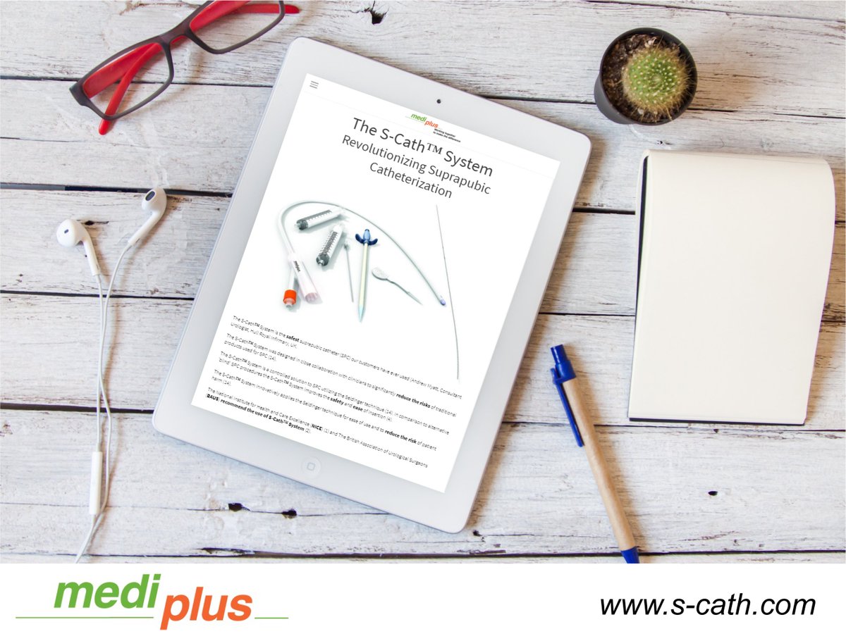 MediplusUrology's tweet photo. S-Cath System - Revolutionizing Suprapubic Catheterization
https://t.co/3kjFaKwuen
#SCath #SCathSystem #SuprapubicCatheter #Suprapubic #Catheter #Urology #SPC #Seldinger #UroNews https://t.co/EwUaRhGnJm