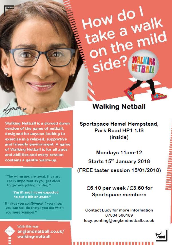 getsetgodacorum's tweet photo. Walking Netball is a slowed down version of the sport that is for people of all ages and abilities that want to exercise with a team. https://t.co/ZNn9X6OLWp