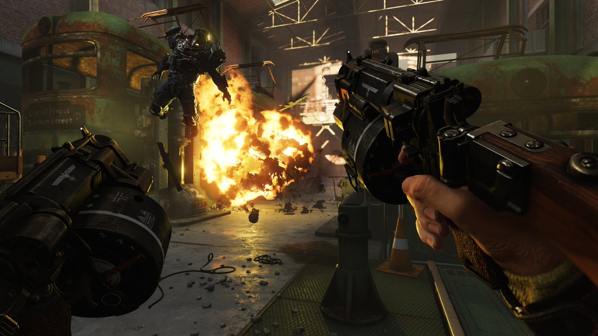 B.J. Blazkowicz is back, blasting away at the bad guys. See the review here: ow.ly/MZ7Z30hmkwF
