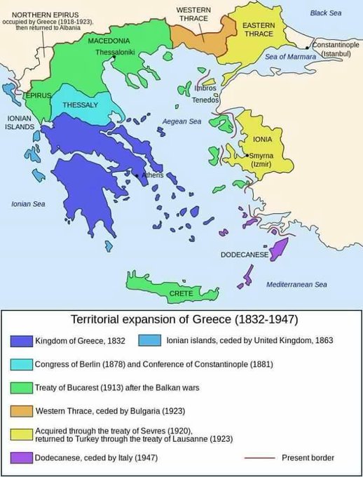 VRisrevska's tweet photo. How greek ocupied #macedonia https://t.co/LrFwxjB5Do